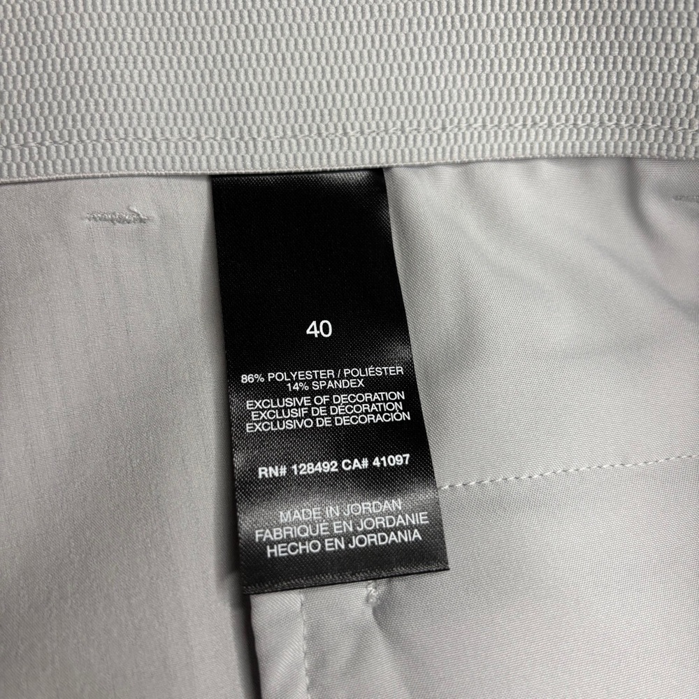 Greg Norman Gray New Classic Stretch Shorts Size 40 - Picture 5 of 12